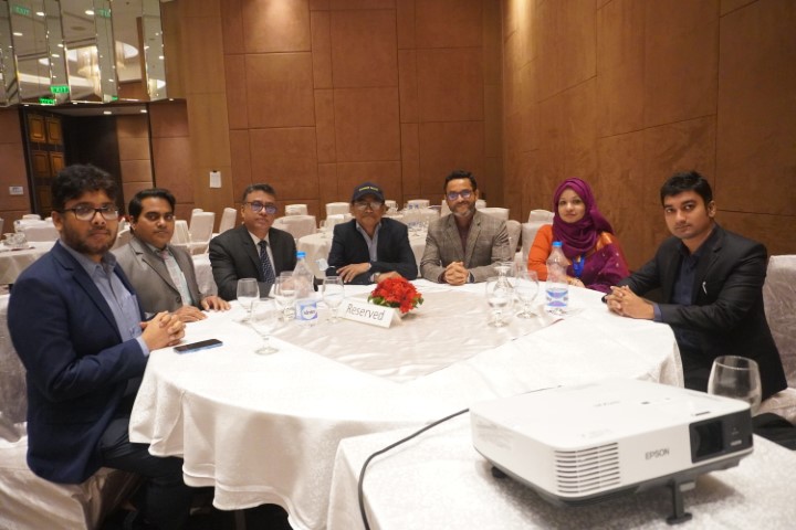 FAPAD's DG and Director along with World Bank's  personnel at Hotel InterContinental on 14.12.2022